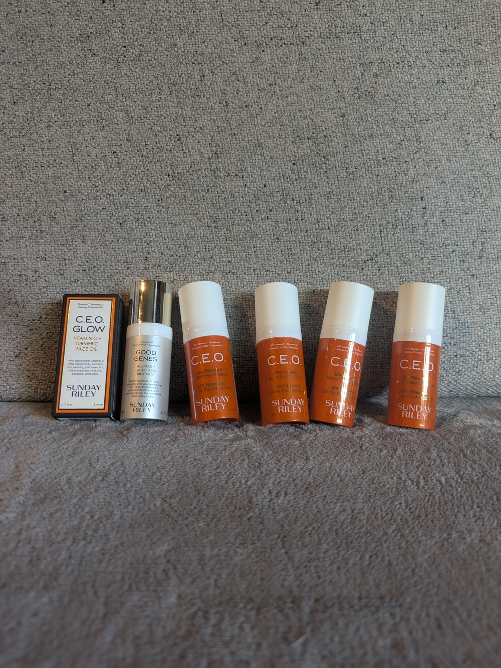 Sunday Riley C.E.O. Glow Vitamin C Brightening Serum Bundle